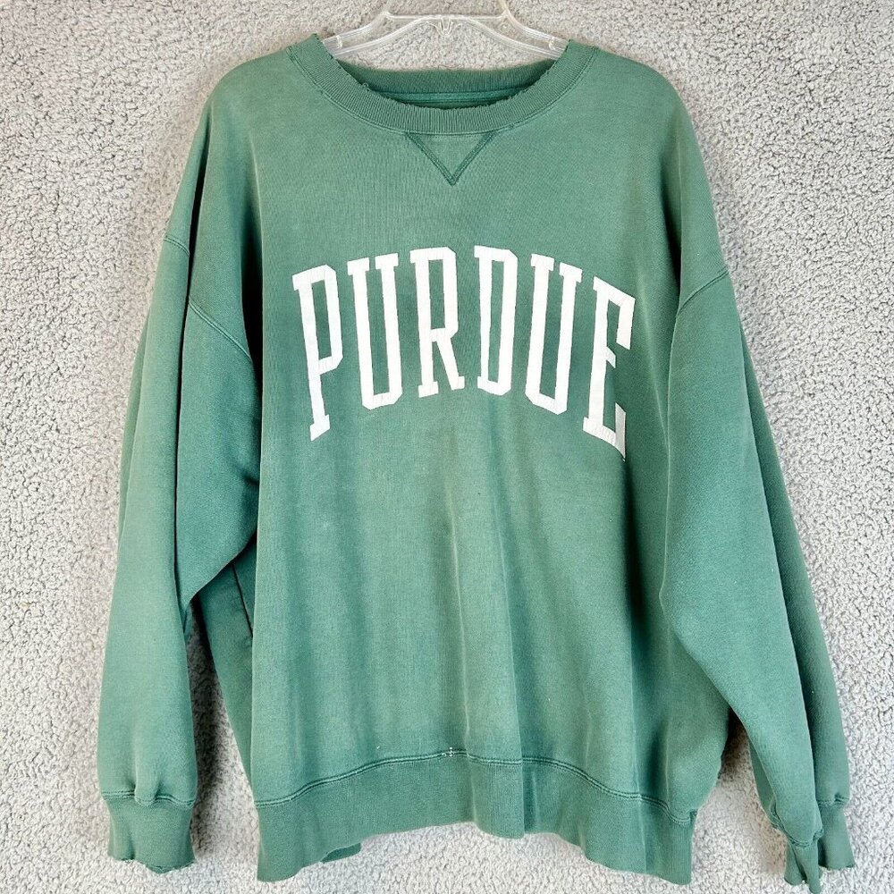Gear For Sports Green Purdue Sweatshirt